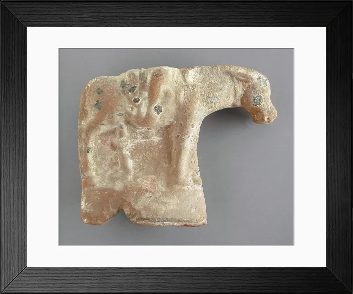 Framed Print : Donkey, 305 BCE-641 CE. Creator: Unknown Framed Print : Donkey, 305 BCE-641 CE. Creator: Unknown