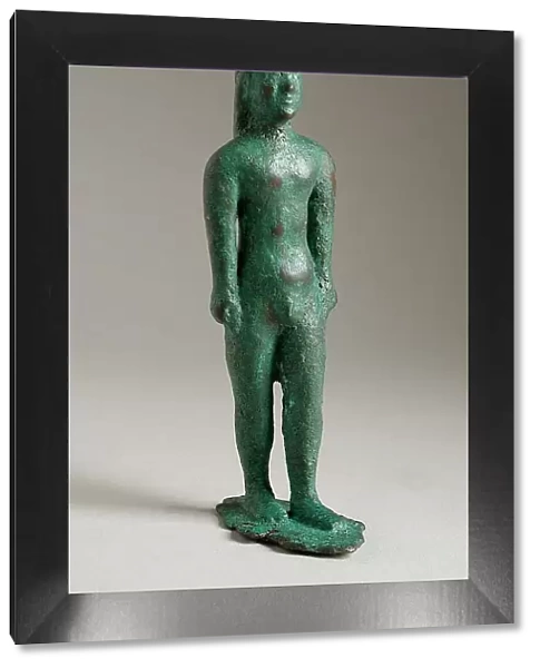 Standing Kouros Figurine, 6th century BCE or modern. Creator: Unknown