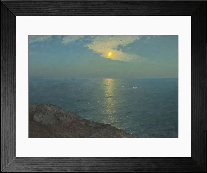 Framed Print : By the Sea, 1905. Creator: Alfred Bergström Framed Print : By the Sea, 1905. Creator: Alfred Bergström