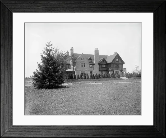 Framed Print : Edward C. Walker residence, Walkerville, Ont. between 1906 and 1915. Creator: William H. Jackson Framed Print : Edward C. Walker residence, Walkerville, Ont. between 1906 and 1915. Creator: William H. Jackson