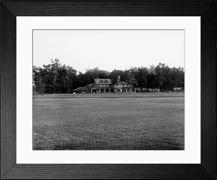 Framed Print : Detroit golf club, Detroit, Mich. c1908. Creator: William H. Jackson Framed Print : Detroit golf club, Detroit, Mich. c1908. Creator: William H. Jackson