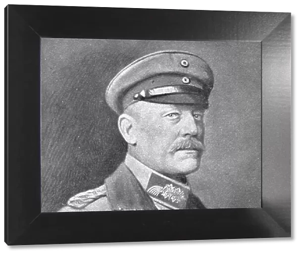 Le general von Hutier, 1918. Creator: Leipziger illustrirte Zeitung