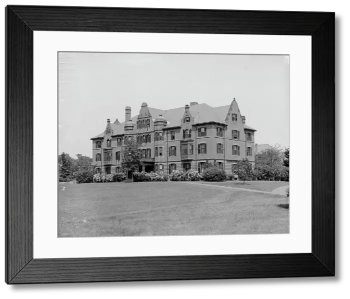 Framed Print : Rockefeller Hall, Mount Holyoke College, South Hadley, Mass. c1908. Creator: William H. Jackson Framed Print : Rockefeller Hall, Mount Holyoke College, South Hadley, Mass. c1908. Creator: William H. Jackson