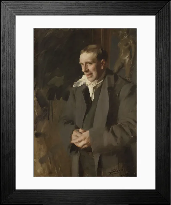 Framed Print : Coquelin Cadet, 1889. Creator: Anders Leonard Zorn Framed Print : Coquelin Cadet, 1889. Creator: Anders Leonard Zorn