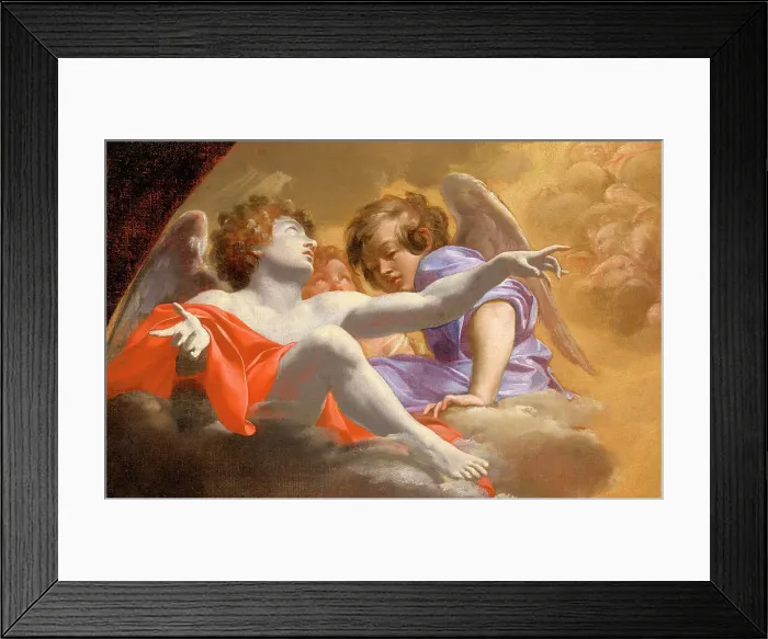 Framed Print : Model for Altarpiece in St. Peter's (image 2 of 2), 1625. Creator: Simon Vouet Framed Print : Model for Altarpiece in St. Peter's (image 2 of 2), 1625. Creator: Simon Vouet