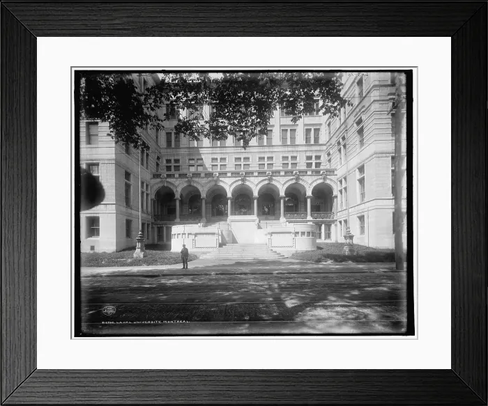 Framed Print : Laval University, Montreal, c1900. Creator: William H. Jackson Framed Print : Laval University, Montreal, c1900. Creator: William H. Jackson