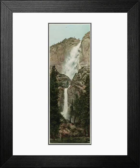 Framed Print : Yosemite Falls, California, c1898. Creator: William H. Jackson Framed Print : Yosemite Falls, California, c1898. Creator: William H. Jackson