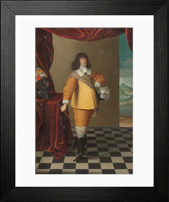 Framed Print : Frederick III, 1609-1670, King of Denmark and Norway, mid-17th century. Creator: Andreas Magerstadt Framed Print : Frederick III, 1609-1670, King of Denmark and Norway, mid-17th century. Creator: Andreas Magerstadt