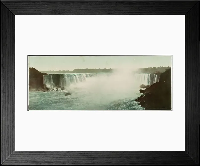 Framed Print : Niagara, the Horseshoe Fall, c1899. Creator: William H. Jackson Framed Print : Niagara, the Horseshoe Fall, c1899. Creator: William H. Jackson