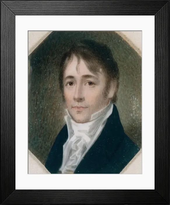 Framed Print : John Caswell Griffin, between c1839 and c1840. Creator: Thomas Campbell Framed Print : John Caswell Griffin, between c1839 and c1840. Creator: Thomas Campbell