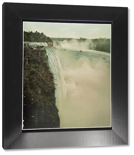 Niagara Falls from Prospect Point, c1900. Creator: William H. Jackson