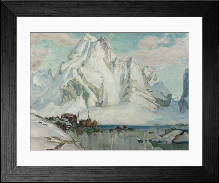 Framed Print : After the Massacre. Study from North Norway, c1900s. Creator: Anna Katarina Boberg Framed Print : After the Massacre. Study from North Norway, c1900s. Creator: Anna Katarina Boberg