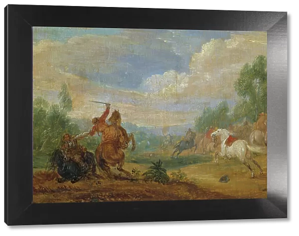 Cavalry Skirmish, 17th century. Creator: Adam Frans van der Meulen