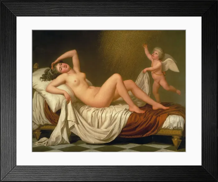 Framed Print : Danaë and the Shower of Gold, 1787. Creator: Adolf Ulric Wertmüller Framed Print : Danaë and the Shower of Gold, 1787. Creator: Adolf Ulric Wertmüller