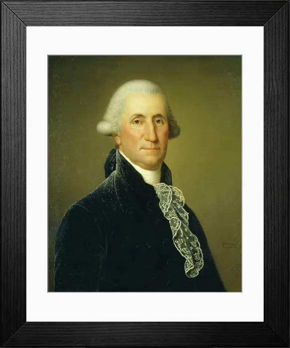 Framed Print : George Washington, 1795. Creator: Adolf Ulric Wertmüller Framed Print : George Washington, 1795. Creator: Adolf Ulric Wertmüller