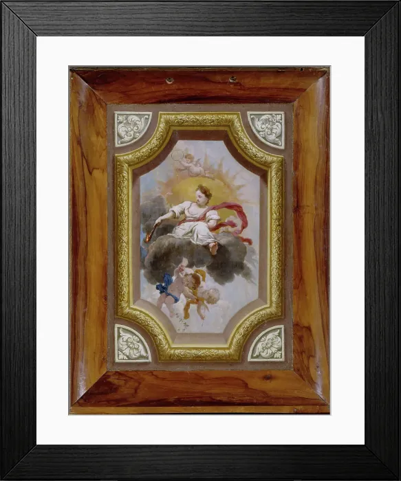 Framed Print : Aurora, c.1690-c.1710. Creator: Johannes Voorhout Framed Print : Aurora, c.1690-c.1710. Creator: Johannes Voorhout