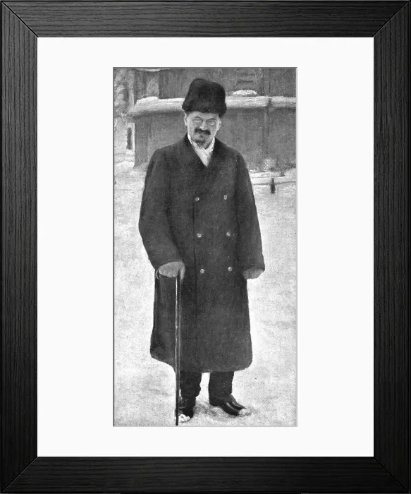 Framed Print : La paix des Bolcheviks; Trotzky a Brest-Litovsk, 1918. Creator: Unknown Framed Print : La paix des Bolcheviks; Trotzky a Brest-Litovsk, 1918. Creator: Unknown
