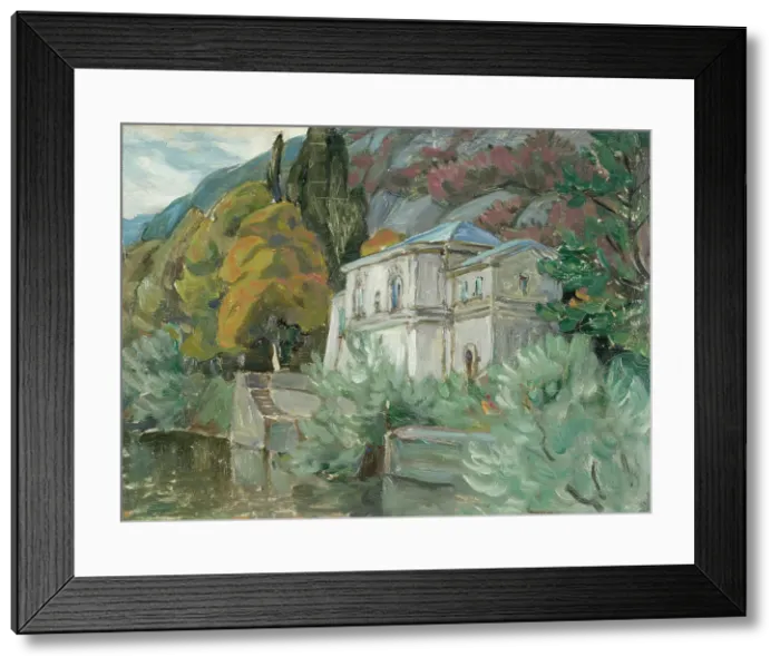 Framed Print : By Lake Como. Study from Italy, 1928. Creator: Anna Katarina Boberg Framed Print : By Lake Como. Study from Italy, 1928. Creator: Anna Katarina Boberg