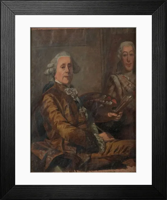 Framed Print : Alexander Roslin, 19th century. Creator: After Alexander Roslin (1718-1793) Framed Print : Alexander Roslin, 19th century. Creator: After Alexander Roslin (1718-1793)