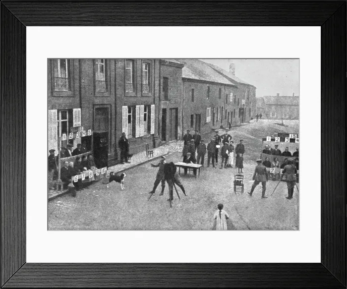 Framed Print : A la merci de l'arbitraire allemand; le recensement photographique de nos populations... 1917. Creator: Unknown Framed Print : A la merci de l'arbitraire allemand; le recensement photographique de nos populations... 1917. Creator: Unknown