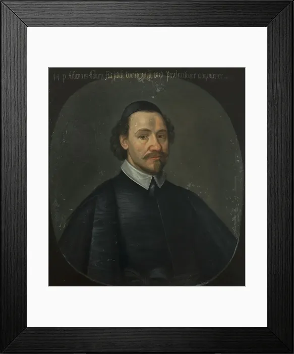 Framed Print : Adam Adami, 1603-1663, c17th century. Creator: Anon Framed Print : Adam Adami, 1603-1663, c17th century. Creator: Anon