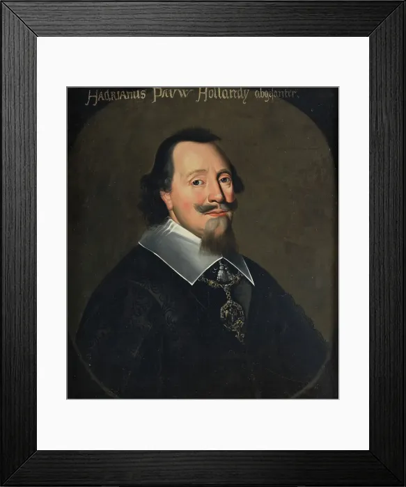 Framed Print : Adriaan Pauw, 1585-1653, c17th century. Creator: Anon Framed Print : Adriaan Pauw, 1585-1653, c17th century. Creator: Anon