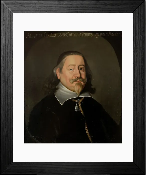 Framed Print : Alvise Contarina, c17th century. Creator: Anon Framed Print : Alvise Contarina, c17th century. Creator: Anon