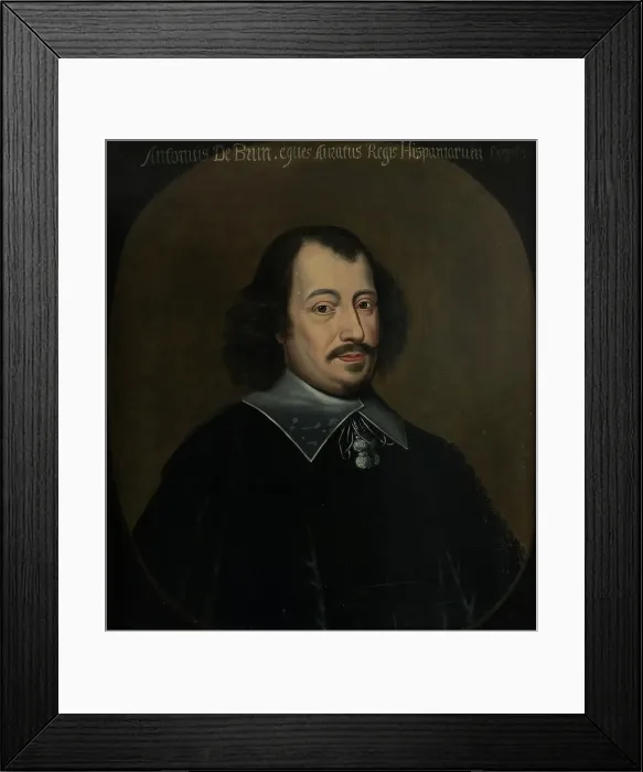 Framed Print : Antoine de Brun, 1600-1654, c17th century. Creator: Anon Framed Print : Antoine de Brun, 1600-1654, c17th century. Creator: Anon