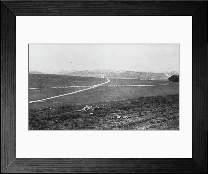 Framed Print : Notre Contre-Attaque du 11 juin 1918; le plateau de Belloy repris par nos troupes, le 11 juin... 1 Creator: Unknown Framed Print : Notre Contre-Attaque du 11 juin 1918; le plateau de Belloy repris par nos troupes, le 11 juin... 1 Creator: Unknown