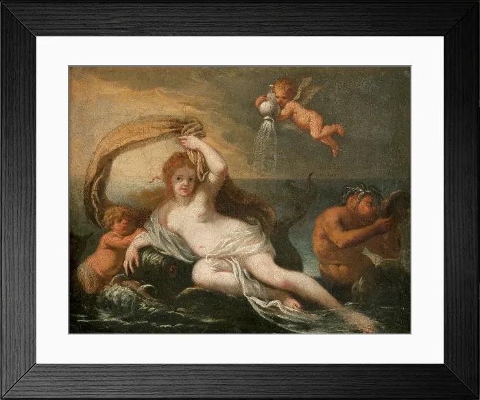 Framed Print : Galatea, 17th century. Creator: Anon Framed Print : Galatea, 17th century. Creator: Anon