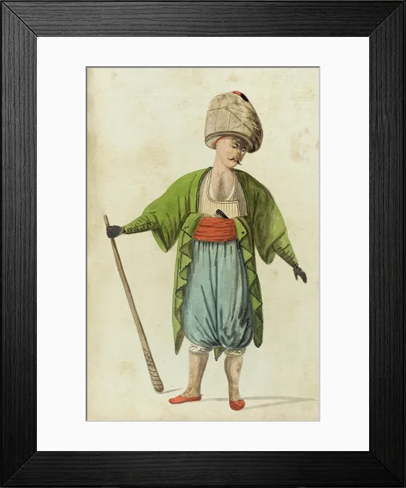 Framed Print : The Genre Painting (image 18 of 28), 1710. Creator: Unknown Framed Print : The Genre Painting (image 18 of 28), 1710. Creator: Unknown