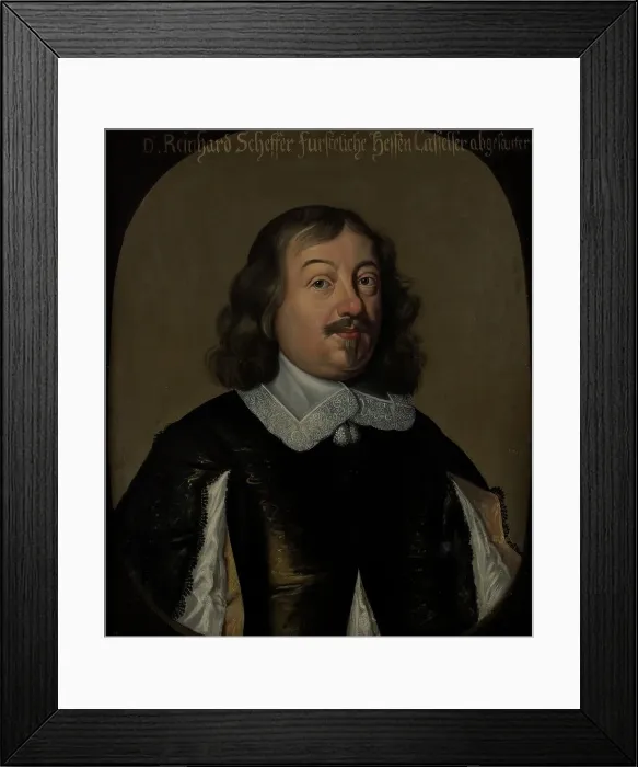 Framed Print : Didrik von Hatten, c17th century. Creator: Anon Framed Print : Didrik von Hatten, c17th century. Creator: Anon