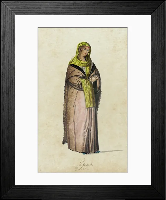 Framed Print : The Genre Painting (image 21 of 28), 1710. Creator: Unknown Framed Print : The Genre Painting (image 21 of 28), 1710. Creator: Unknown