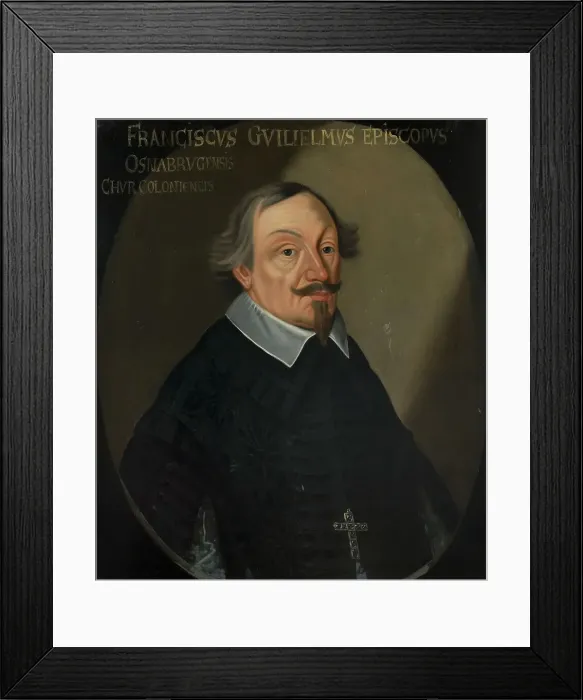 Framed Print : Franz Wilhelm von Wartenberg 1593-1661, count, c17th century. Creator: Anon Framed Print : Franz Wilhelm von Wartenberg 1593-1661, count, c17th century. Creator: Anon