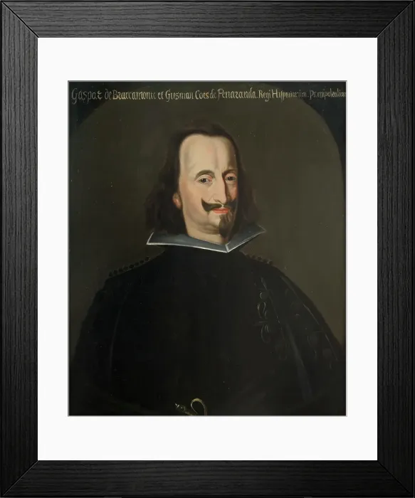 Framed Print : Gaspar de Bracamonte y Gusman, c17th century. Creator: Anon Framed Print : Gaspar de Bracamonte y Gusman, c17th century. Creator: Anon