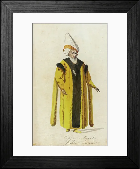 Framed Print : The Genre Painting (image 25 of 28), 1710. Creator: Unknown Framed Print : The Genre Painting (image 25 of 28), 1710. Creator: Unknown