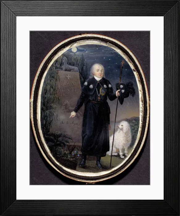Framed Print : Gustaf Adolf Reuterholm (1756-1813), baron, lord of the upper chamber... late 18th century. Creator: Anton Oechs Framed Print : Gustaf Adolf Reuterholm (1756-1813), baron, lord of the upper chamber... late 18th century. Creator: Anton Oechs