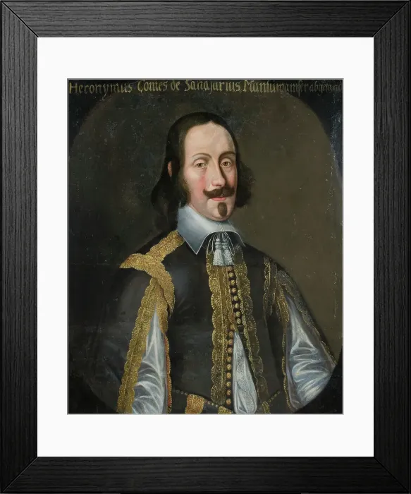 Framed Print : Girolamo Sannazaro, delegate from Mantua, after a work of the 17th century. Creator: Anon Framed Print : Girolamo Sannazaro, delegate from Mantua, after a work of the 17th century. Creator: Anon