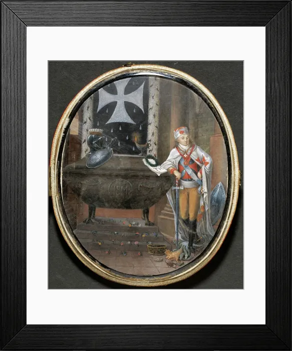 Framed Print : Gustaf Adolf Reuterholm (1756-1813), baron, lord of the upper chamber... late 18th century. Creator: Anton Oechs Framed Print : Gustaf Adolf Reuterholm (1756-1813), baron, lord of the upper chamber... late 18th century. Creator: Anton Oechs
