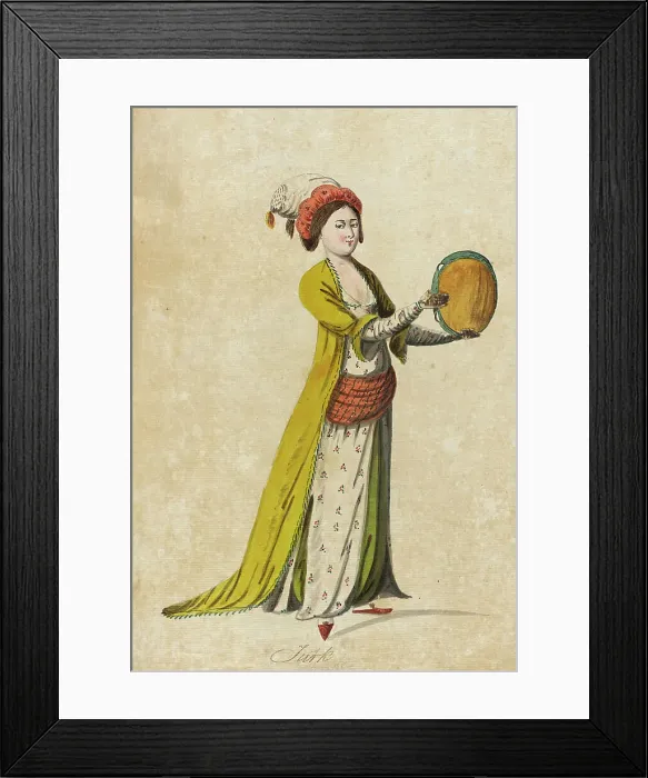 Framed Print : The Genre Painting (image 6 of 28), 1710. Creator: Unknown Framed Print : The Genre Painting (image 6 of 28), 1710. Creator: Unknown
