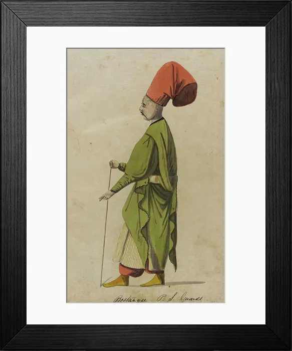 Framed Print : The Genre Painting (image 7 of 28), 1710. Creator: Unknown Framed Print : The Genre Painting (image 7 of 28), 1710. Creator: Unknown