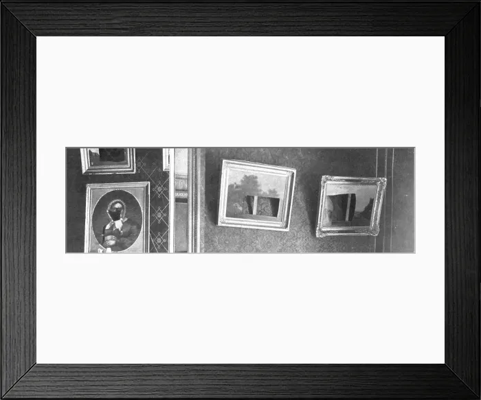 Framed Print : Nos villes a sac; Portraits et paysages que la soldatesque allemande s'est amusee a trouer... 1918. Creator: Unknown Framed Print : Nos villes a sac; Portraits et paysages que la soldatesque allemande s'est amusee a trouer... 1918. Creator: Unknown