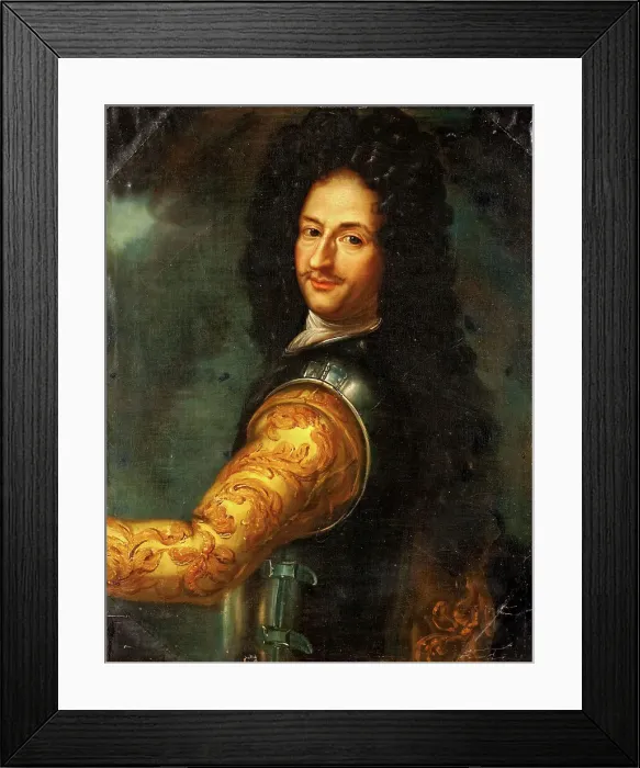 Framed Print : Bernhard von Liewen, 1651-1703. Creator: Anon Framed Print : Bernhard von Liewen, 1651-1703. Creator: Anon