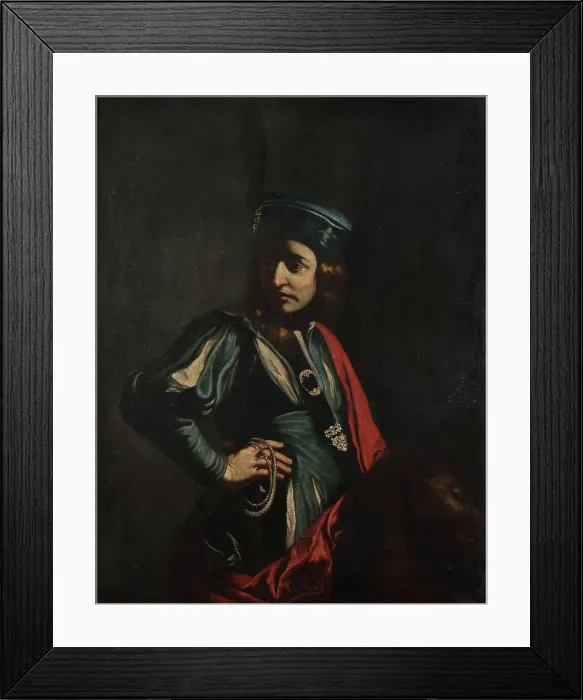 Framed Print : David with Goliath's Head, 17th century. Creator: Unknown Framed Print : David with Goliath's Head, 17th century. Creator: Unknown