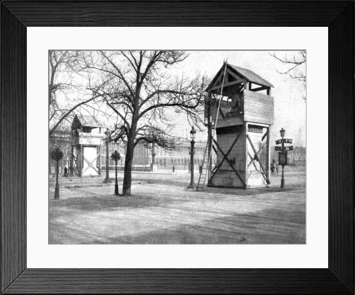 Framed Print : La Guerre a L'Allemande'; Place de la Concorde: les chevaux de Marly, 1918. Creator: Unknown. La Guerre a L'Allemande'; Place de la Concorde: les chevaux de Marly, 1918. Creator: Unknown Framed Print : La Guerre a L'Allemande'; Place de la Concorde: les chevaux de Marly, 1918. Creator: Unknown. La Guerre a L'Allemande'; Place de la Concorde: les chevaux de Marly, 1918. Creator: Unknown