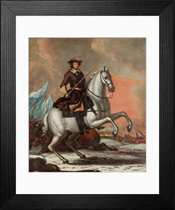 Framed Print : Karl XI, 1655-1697, King of Sweden, 1676. Creator: David Klocker Ehrenstrahl Framed Print : Karl XI, 1655-1697, King of Sweden, 1676. Creator: David Klocker Ehrenstrahl