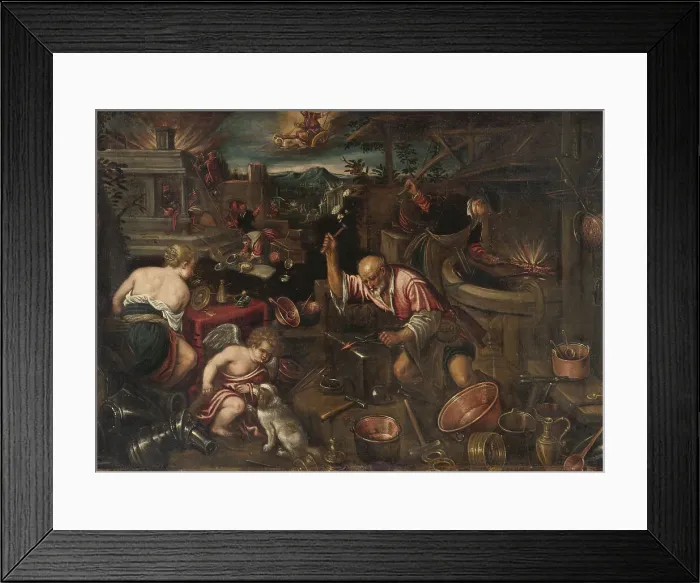 Framed Print : Fire. Creator: Unknown Framed Print : Fire. Creator: Unknown