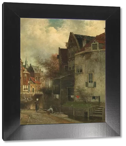Cityscape, 1860-1905. Creator: Ferdinand Carl Sierig