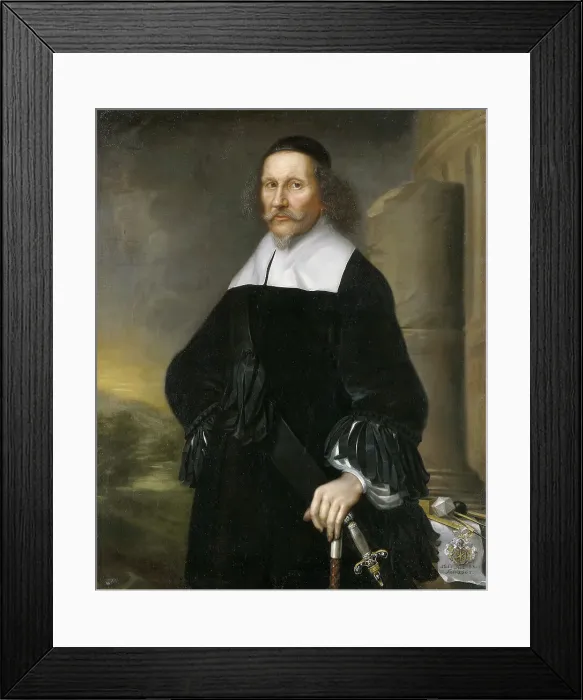 Framed Print : Georg Stiernhielm, 1598-1672, 1663. Creator: David Klocker Ehrenstrahl Framed Print : Georg Stiernhielm, 1598-1672, 1663. Creator: David Klocker Ehrenstrahl