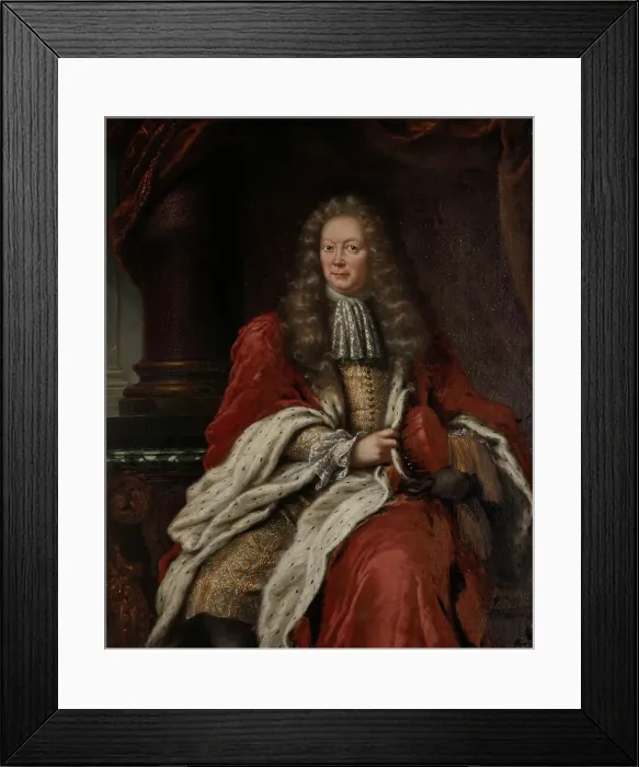 Framed Print : Erik Lindsköld, 1634-1690, 1690. Creator: David Klocker Ehrenstrahl Framed Print : Erik Lindsköld, 1634-1690, 1690. Creator: David Klocker Ehrenstrahl